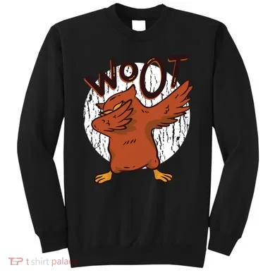 Dabbing Owl Woot Sweatshirt