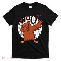 Dabbing Owl Woot T-Shirt thumb 0
