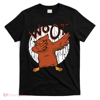 Dabbing Owl Woot T-Shirt