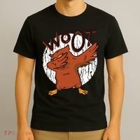 Dabbing Owl Woot T-Shirt thumb 3