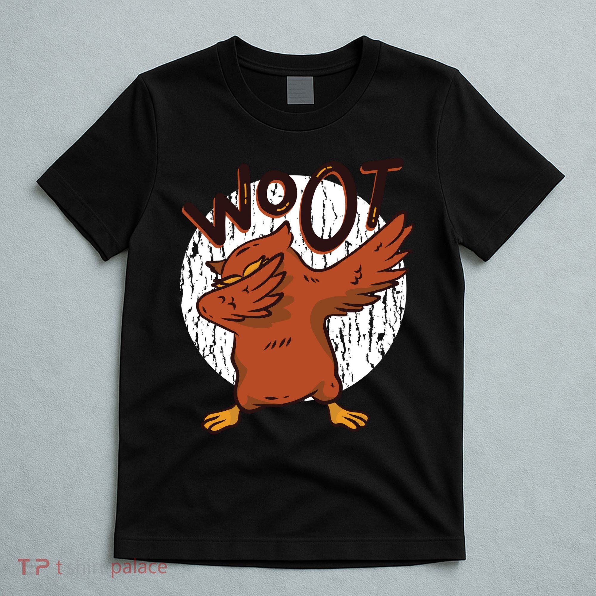Dabbing Owl Woot T-Shirt