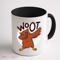 Dabbing Owl Woot Coffee Mug thumb 1