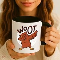 Dabbing Owl Woot Coffee Mug thumb 3