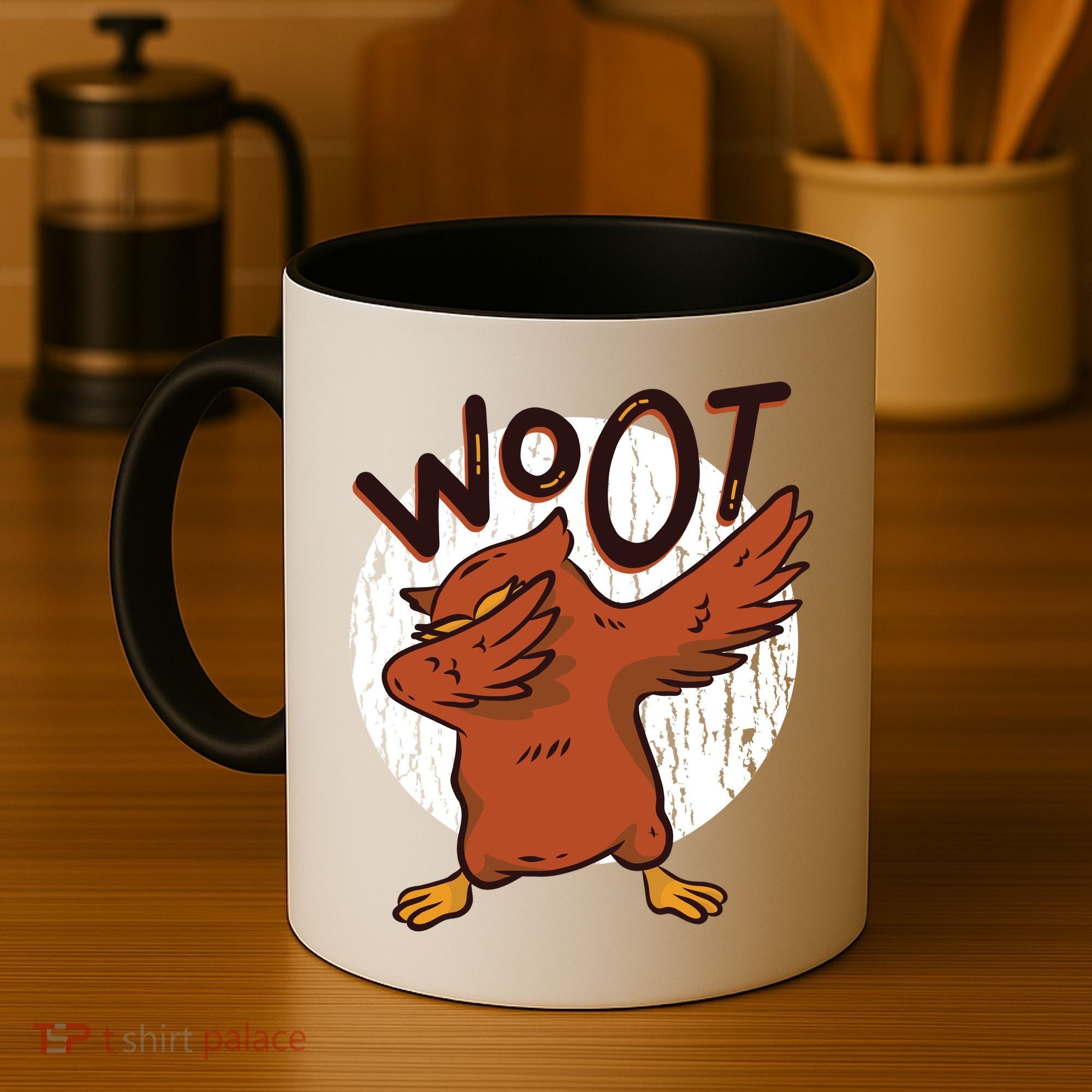 Dabbing Owl Woot Coffee Mug