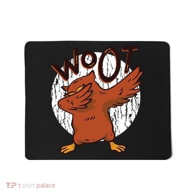 Dabbing Owl Woot Mousepad