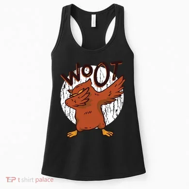 Dabbing Owl Woot Women's Tank Top