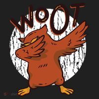 Dabbing Owl Woot Hat thumb 2