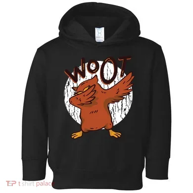 Dabbing Owl Woot Toddler Hoodie
