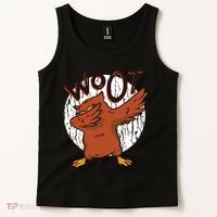 Dabbing Owl Woot Tank Top thumb 2