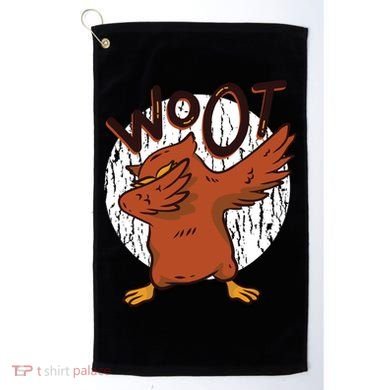 Dabbing Owl Woot Golf Towel