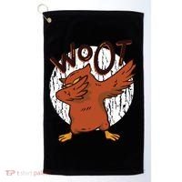 Dabbing Owl Woot Golf Towel thumb 0