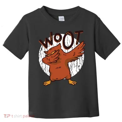 Dabbing Owl Woot Toddler T-Shirt