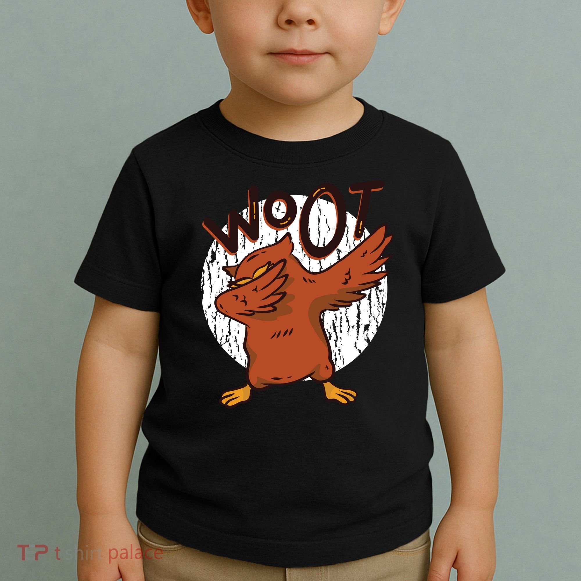 Dabbing Owl Woot Toddler T-Shirt