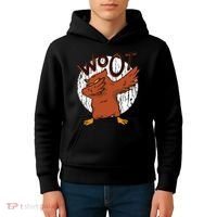 Dabbing Owl Woot Kids Hoodie thumb 4