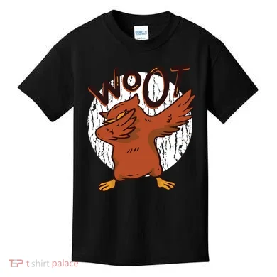 Dabbing Owl Woot Kids T-Shirt