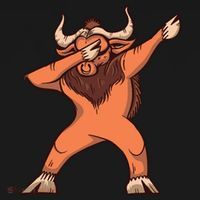 Dabbing Ox Button thumb 1