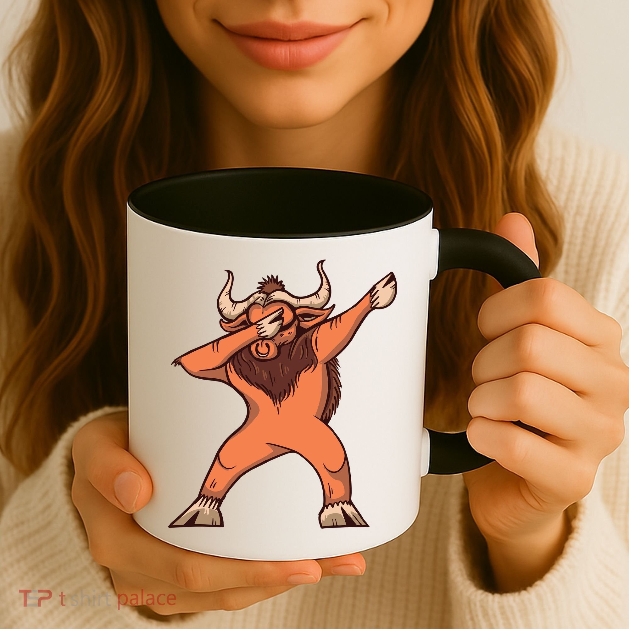 Dabbing Ox Coffee Mug