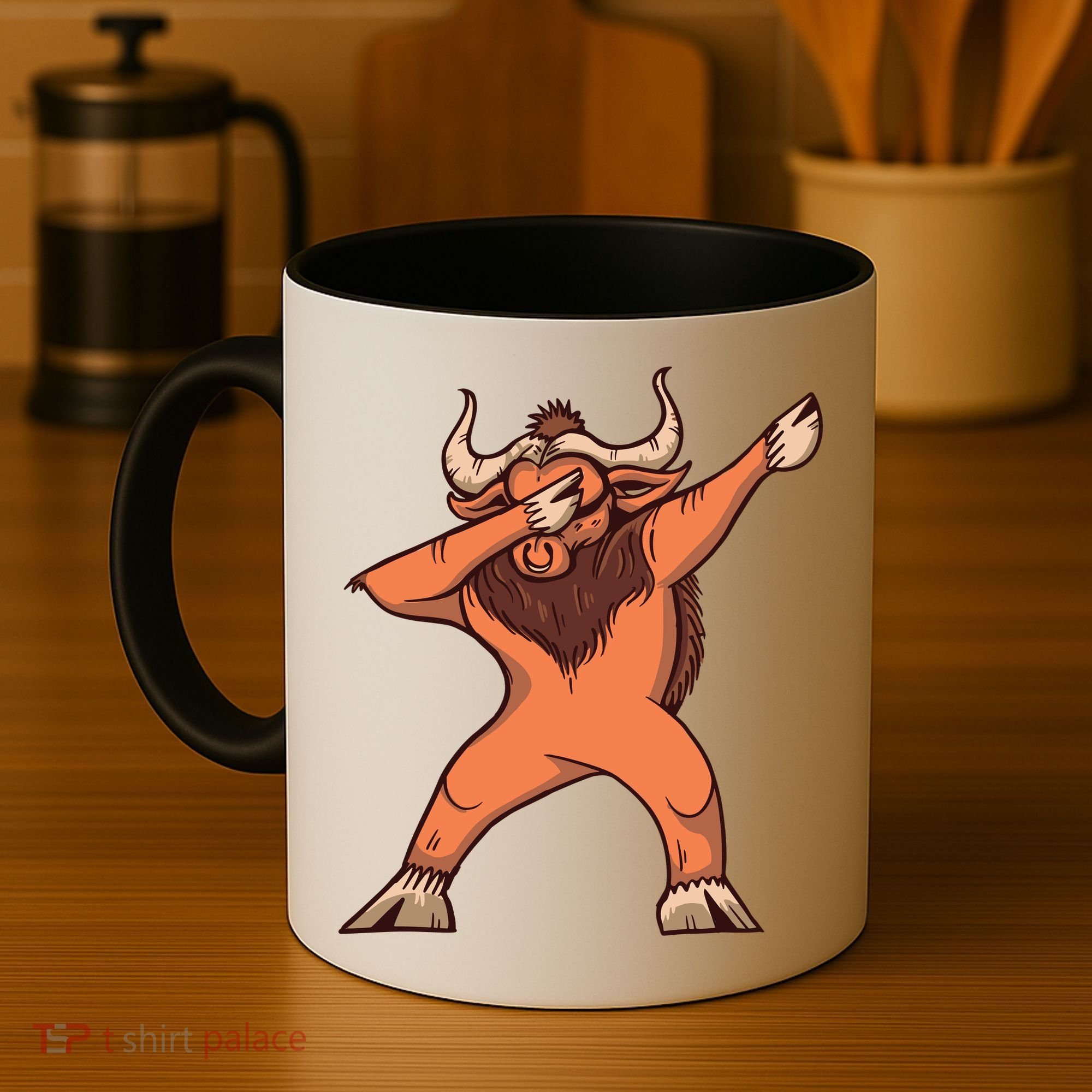 Dabbing Ox Coffee Mug
