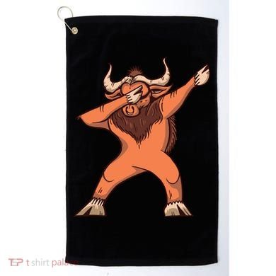 Dabbing Ox Golf Towel