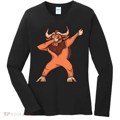 Dabbing Ox Women's Long Sleeve Shirt