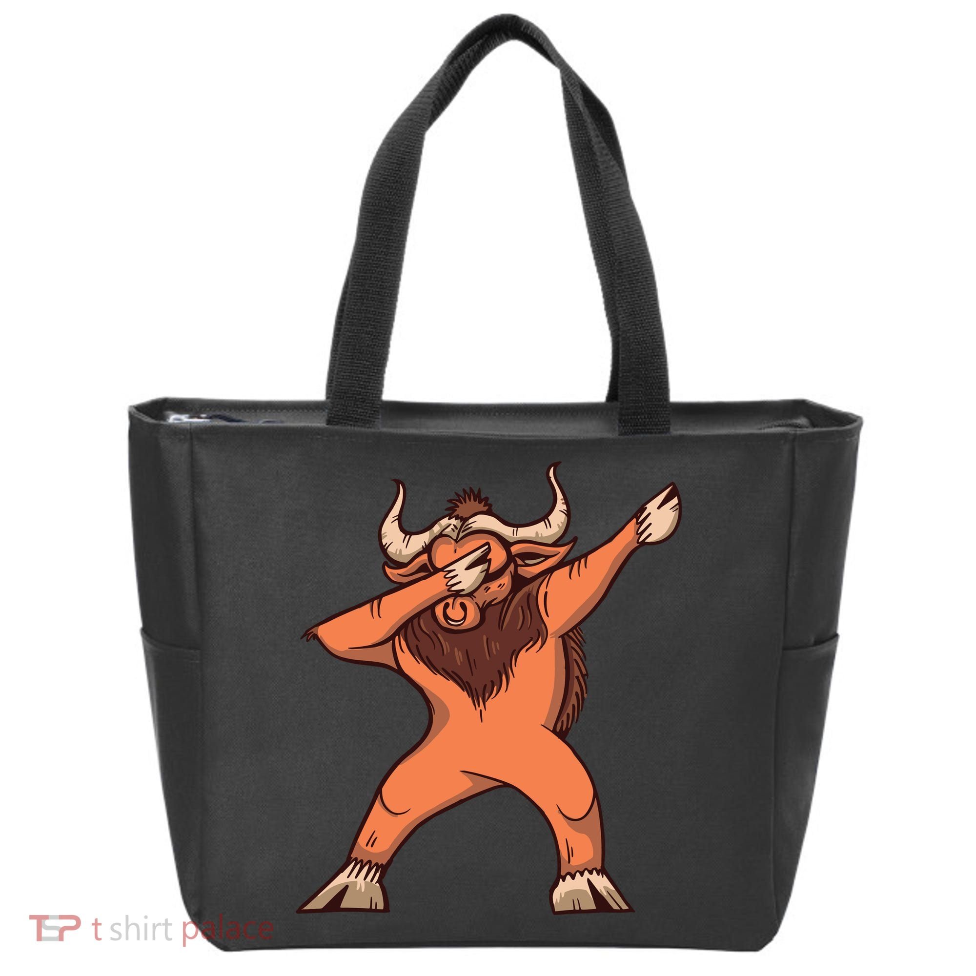 Dabbing Ox Tote Bag