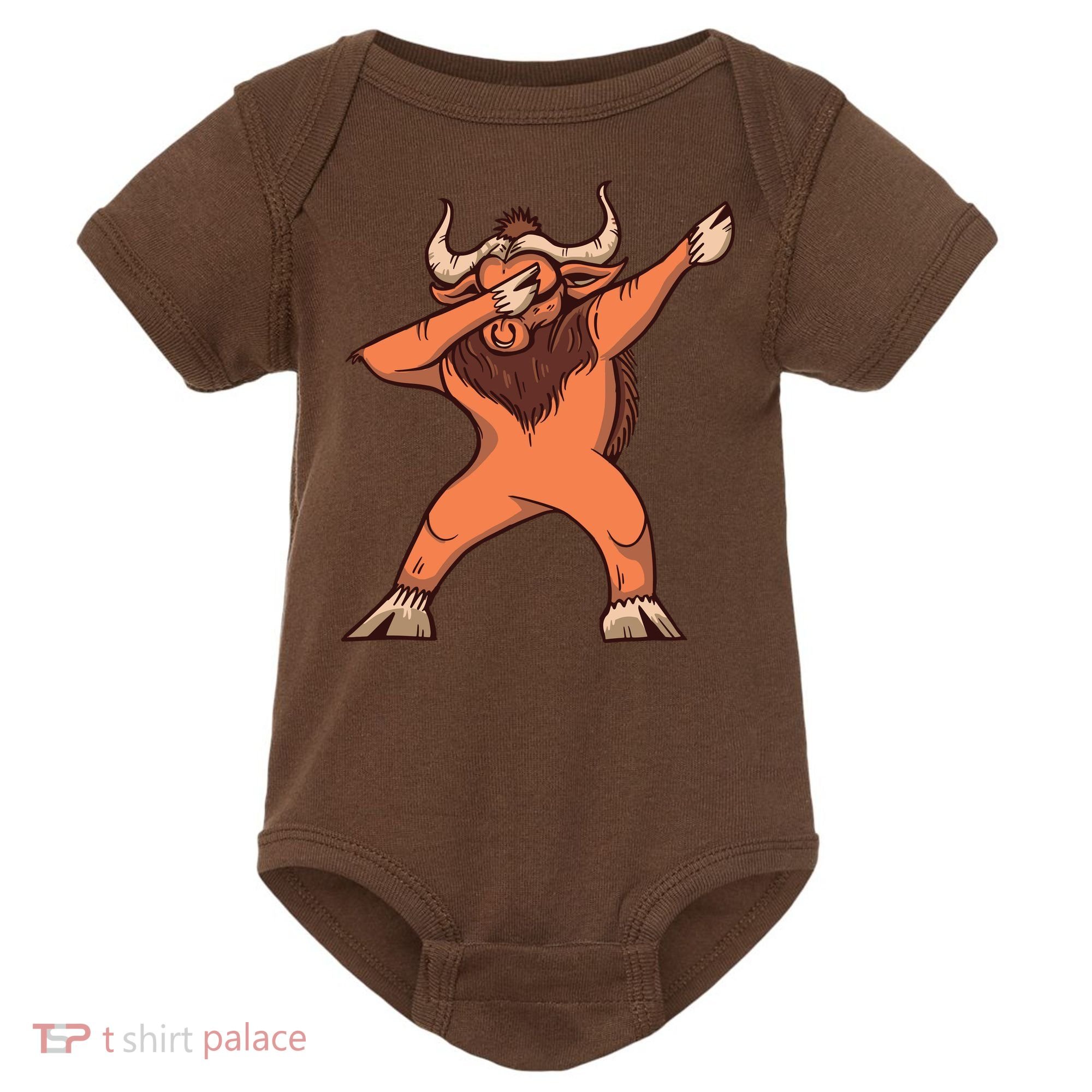 Dabbing Ox Baby Bodysuit