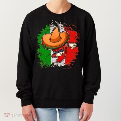 Dabbing Pepper Cinco de Mayo Women's Sweatshirt