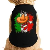 Dabbing Pepper Cinco de Mayo Doggie Tank thumb 0