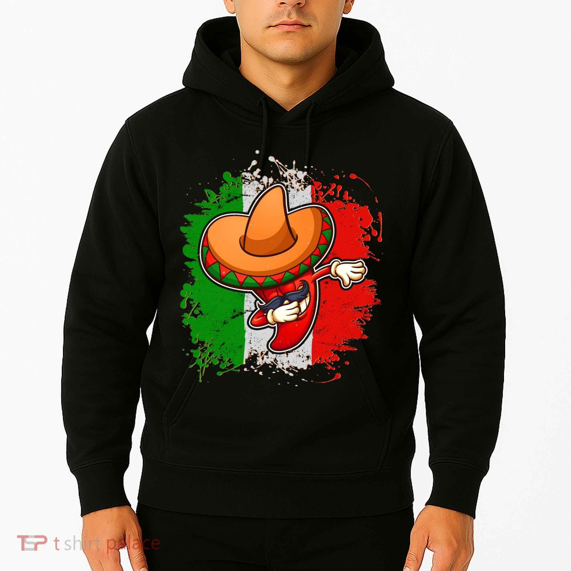 Dabbing Pepper Cinco de Mayo Hoodie
