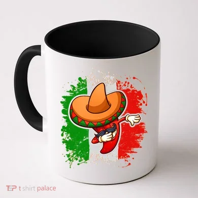 Dabbing Pepper Cinco de Mayo Coffee Mug