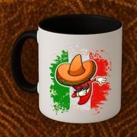 Dabbing Pepper Cinco de Mayo Coffee Mug thumb 2