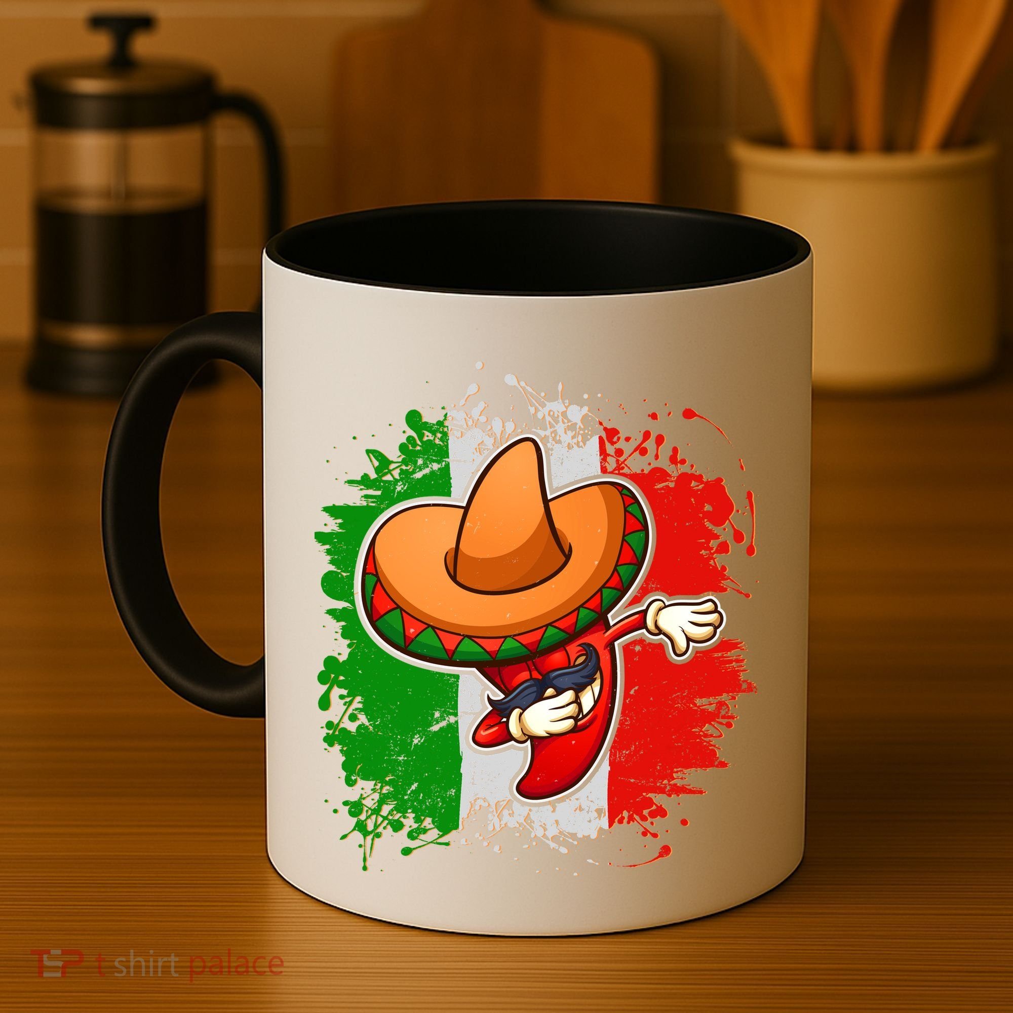 Dabbing Pepper Cinco de Mayo Coffee Mug