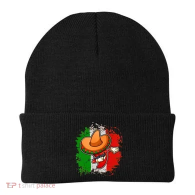 Dabbing Pepper Cinco de Mayo Beanie