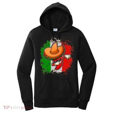 Dabbing Pepper Cinco de Mayo Women's Hoodie