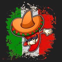 Dabbing Pepper Cinco de Mayo Tumbler thumb 3