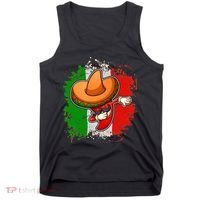 Dabbing Pepper Cinco de Mayo Tank Top thumb 0