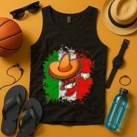 Dabbing Pepper Cinco de Mayo Tank Top thumb 4