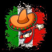 Dabbing Pepper Cinco de Mayo Tank Top thumb 6