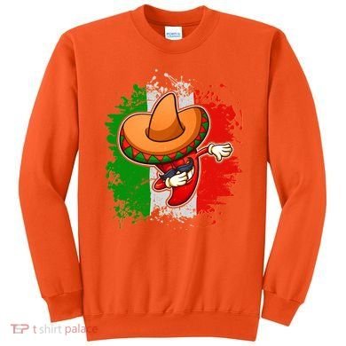 Dabbing Pepper Cinco de Mayo Sweatshirt