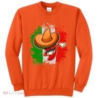 Dabbing Pepper Cinco de Mayo Sweatshirt thumb 0