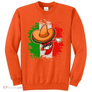 Dabbing Pepper Cinco de Mayo Sweatshirt