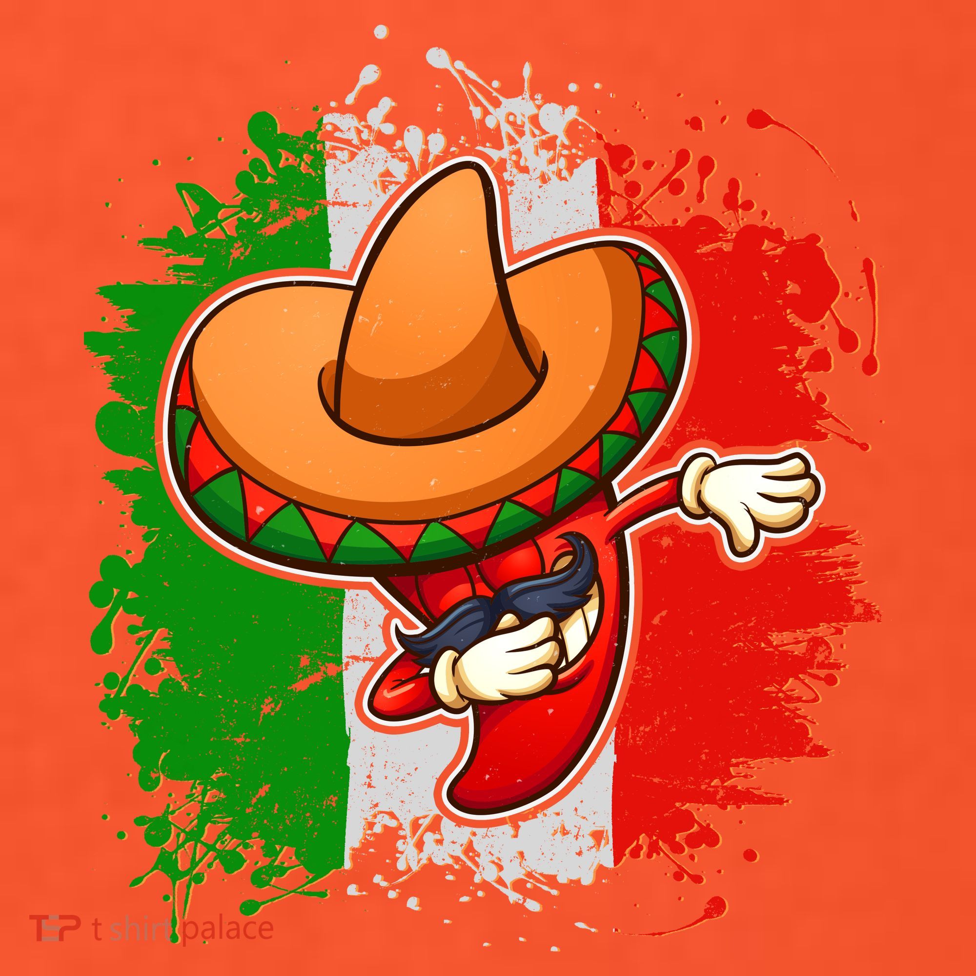 Dabbing Pepper Cinco de Mayo Sweatshirt