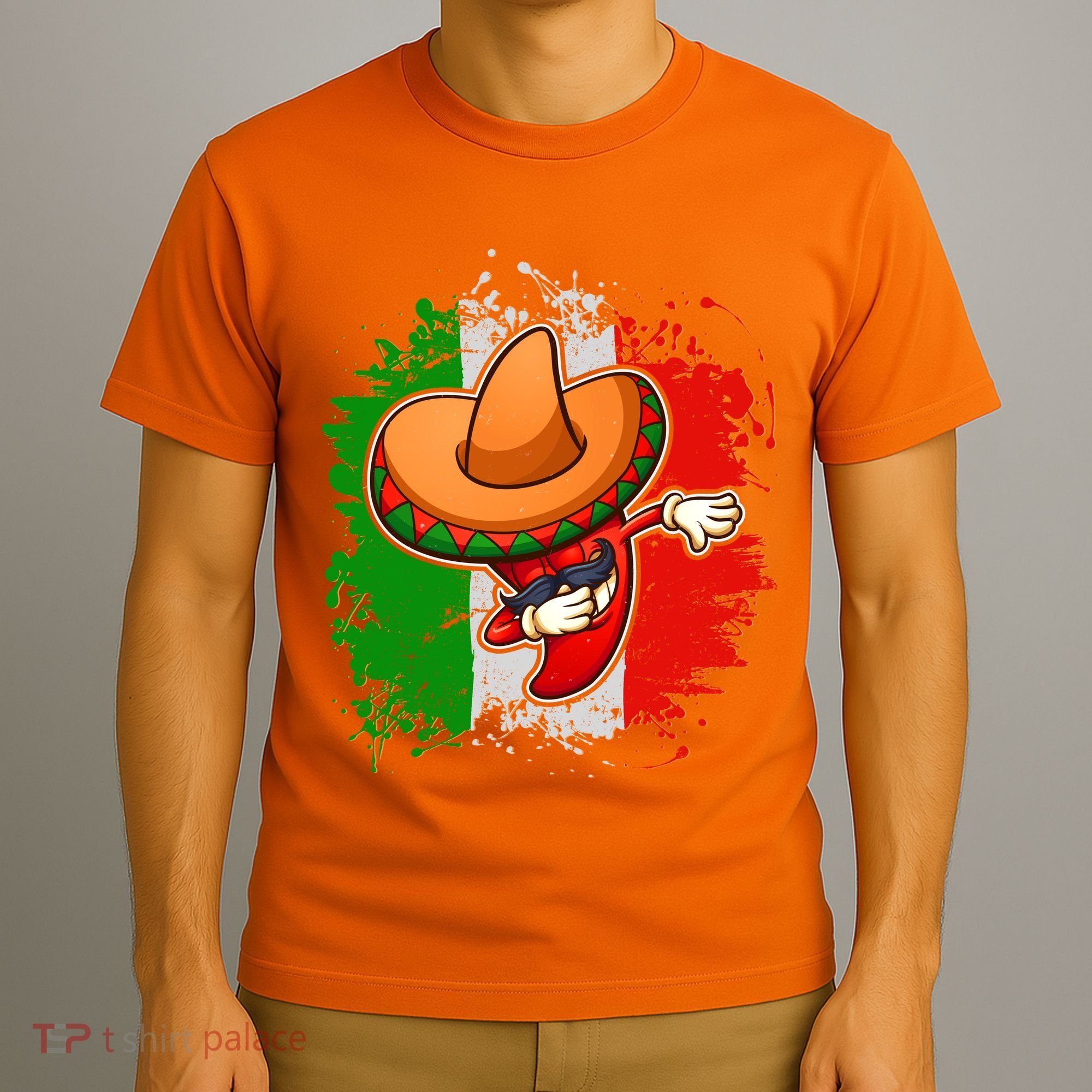 Dabbing Pepper Cinco de Mayo T-Shirt