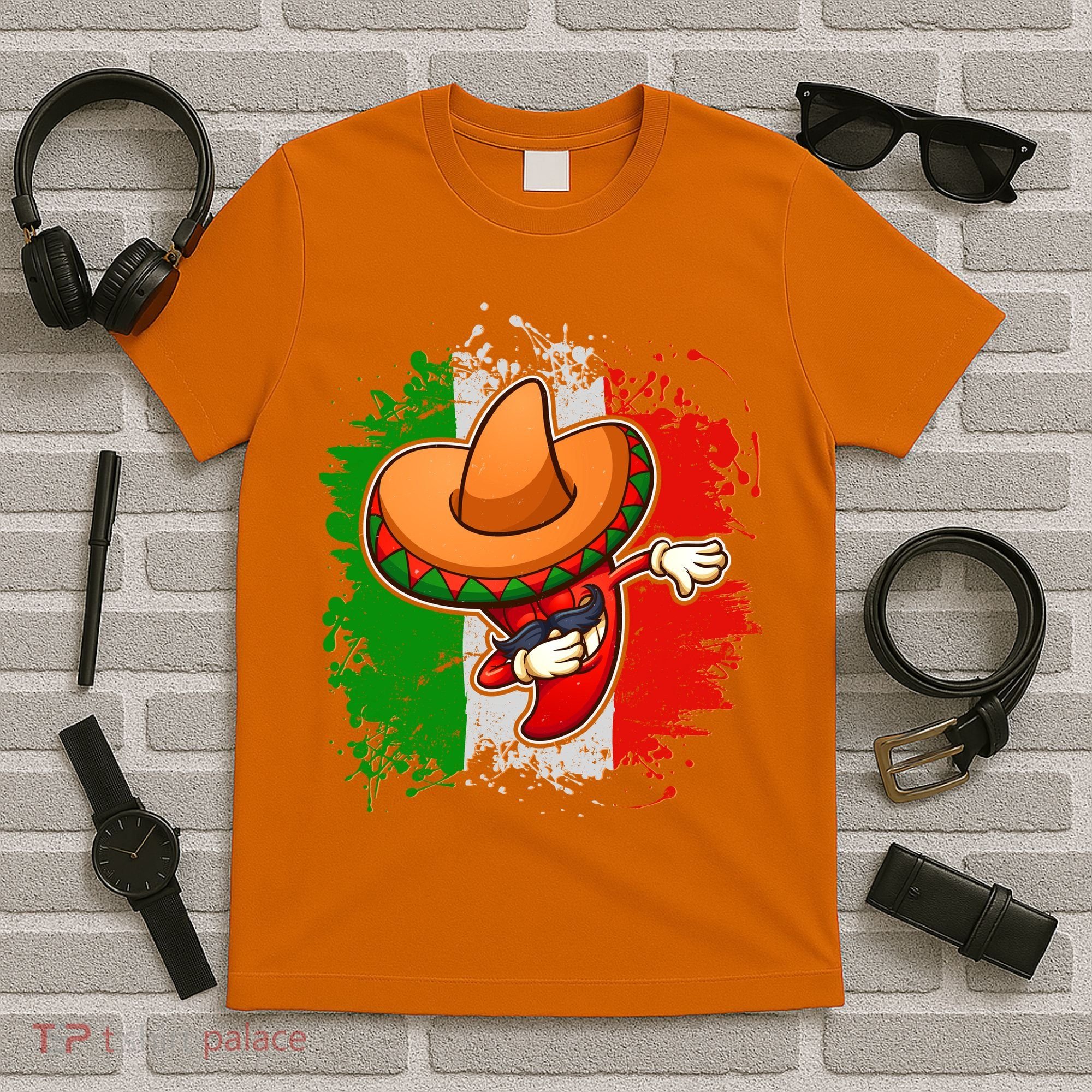 Dabbing Pepper Cinco de Mayo T-Shirt
