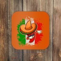 Dabbing Pepper Cinco de Mayo Coaster thumb 0