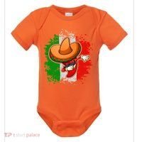 Dabbing Pepper Cinco de Mayo Baby Bodysuit thumb 0