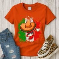 Dabbing Pepper Cinco de Mayo Women's T-Shirt thumb 3