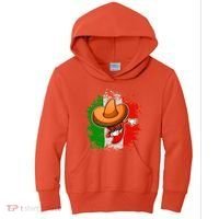 Dabbing Pepper Cinco de Mayo Kids Hoodie thumb 0