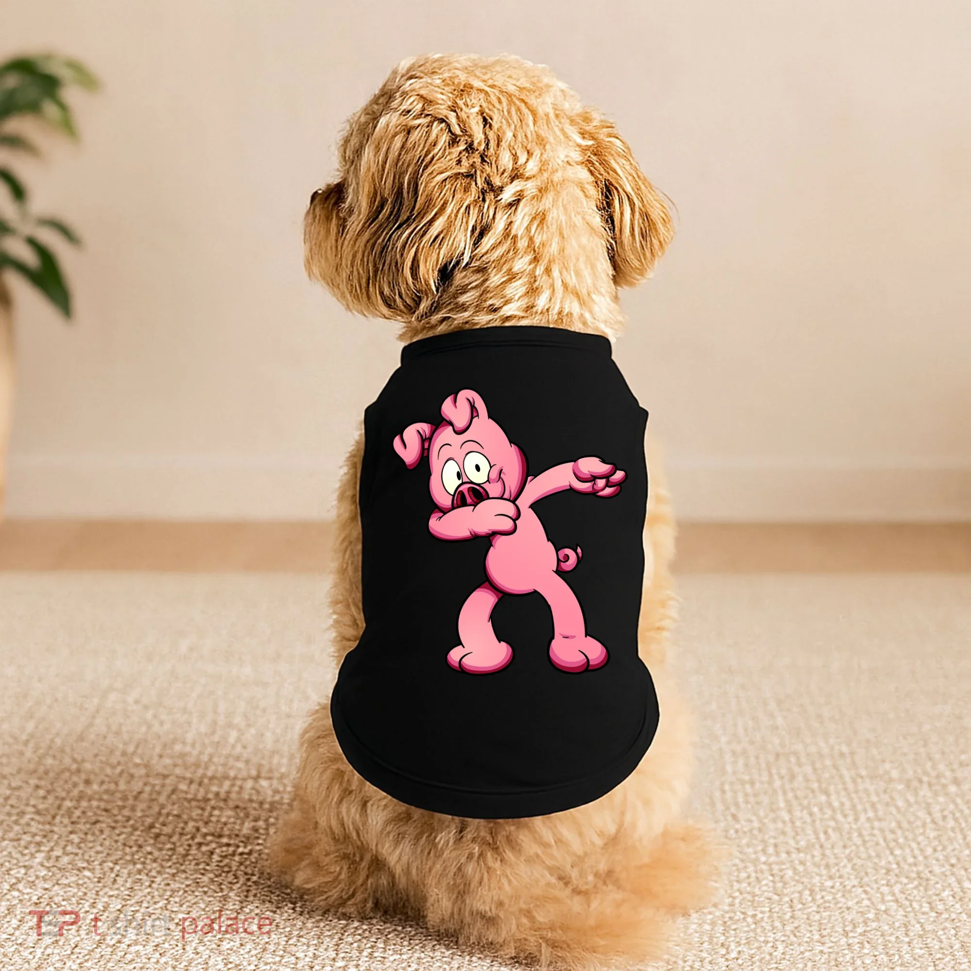 Dabbing Pig Doggie Tank