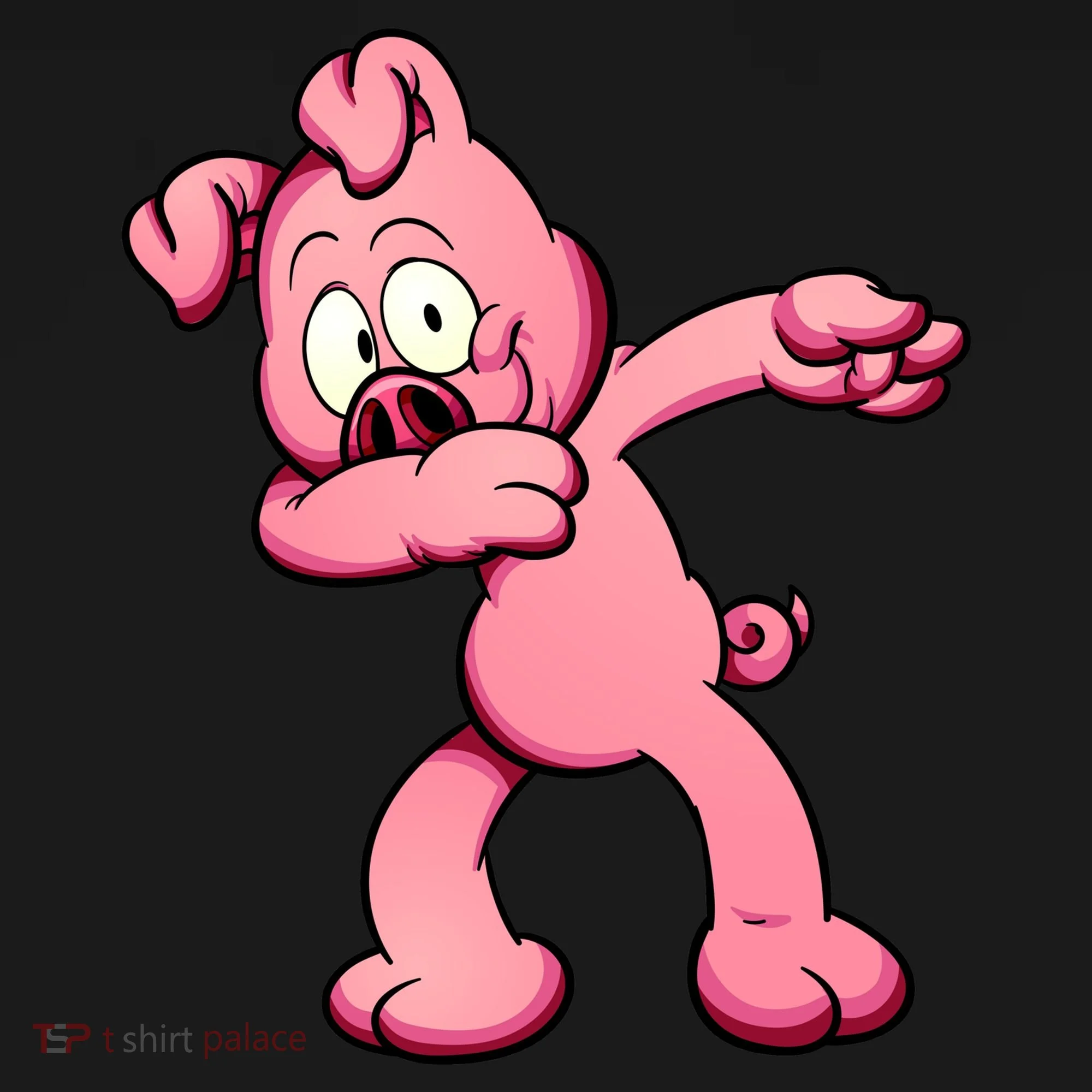 Dabbing Pig Doggie Tank